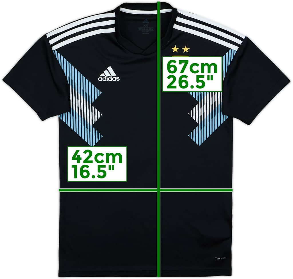 2018-19 Argentina Away Shirt - 8/10 - (XS)