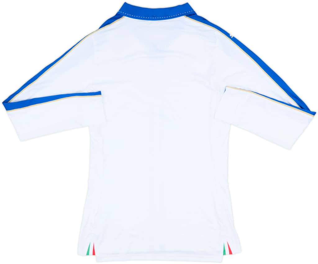 2016-17 Italy Player Issue Away L/S Shirt (L)