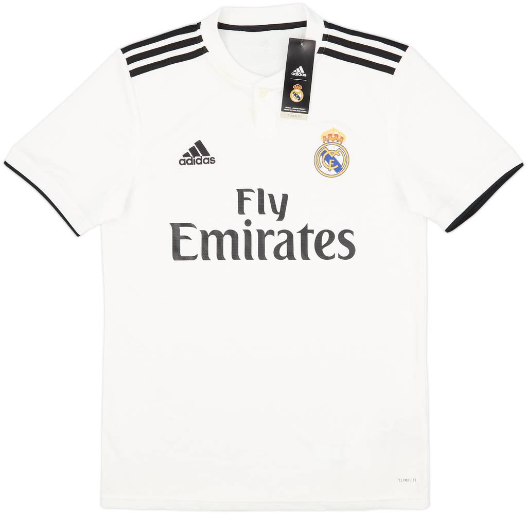 2018-19 Real Madrid Home Shirt (S)