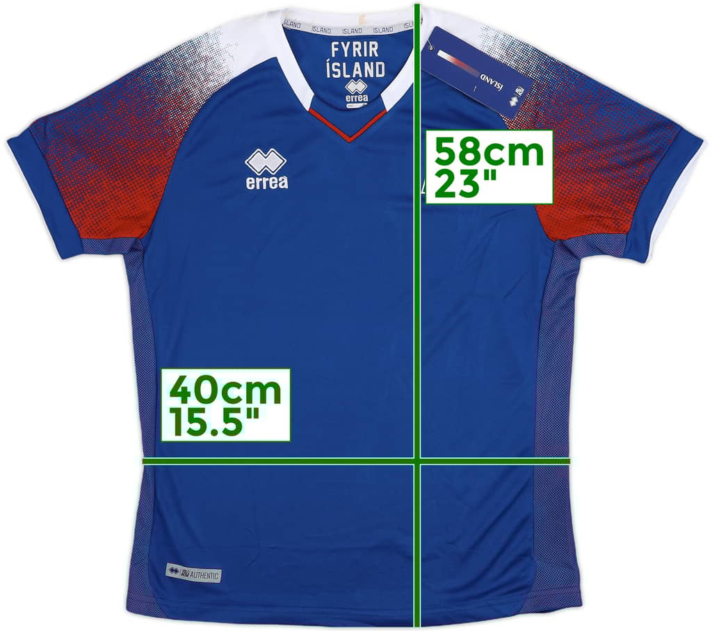 2018-19 Iceland Home Shirt (S)