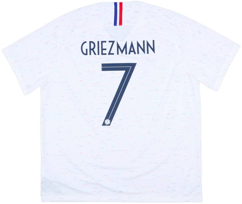 2018 France Away Shirt Griezmann #7 (XXL)