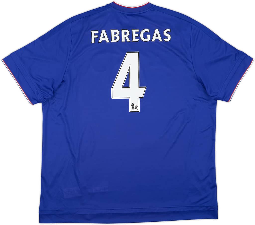 2015-16 Chelsea Home Shirt Fabregas #4 (XXL)