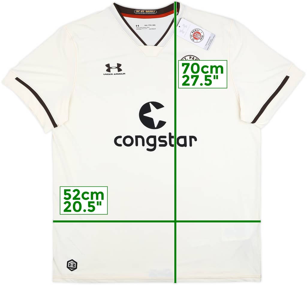 2020-21 St Pauli Away Shirt (XXL)
