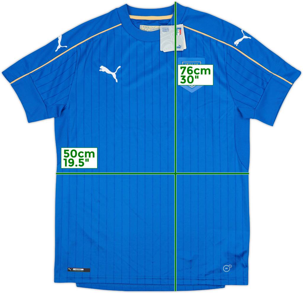 2016-17 Italy Home Shirt (M)