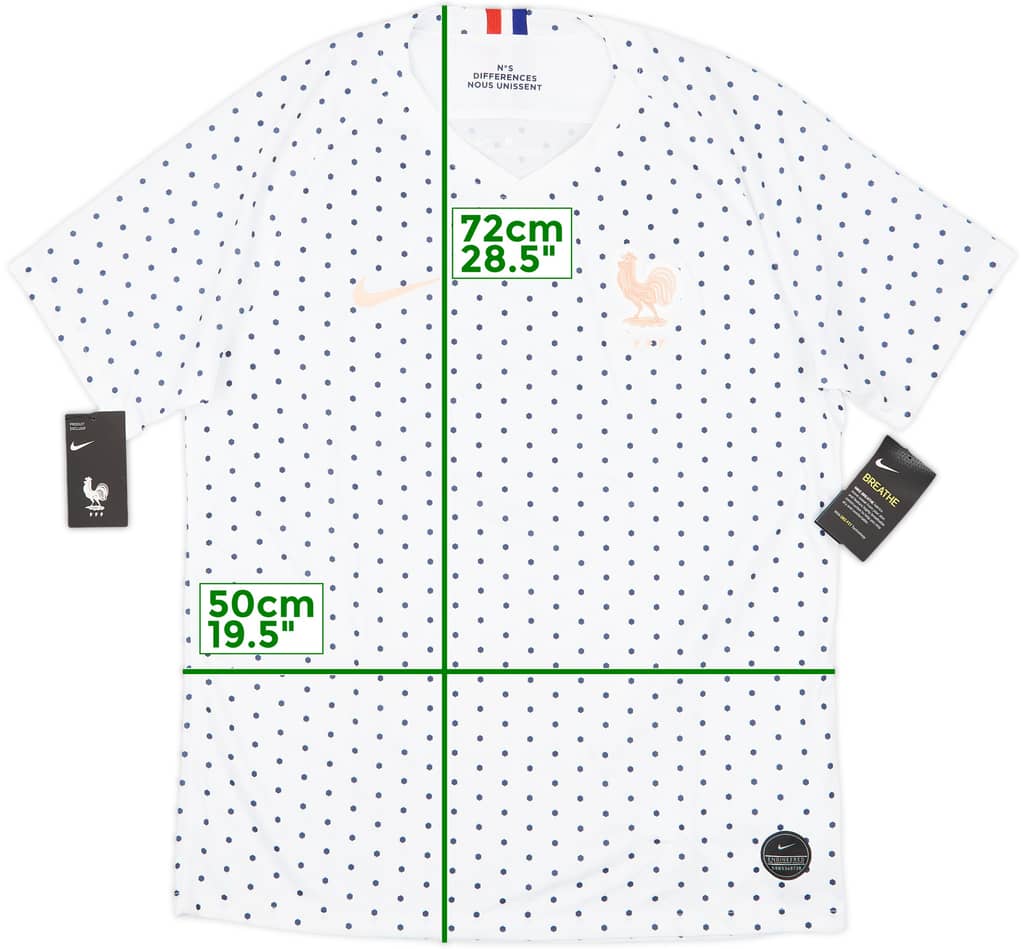 2019-20 France Women's Away Shirt (Men's L)