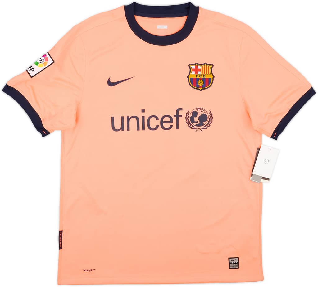 2009-10 Barcelona Away Shirt Messi #10 (M)