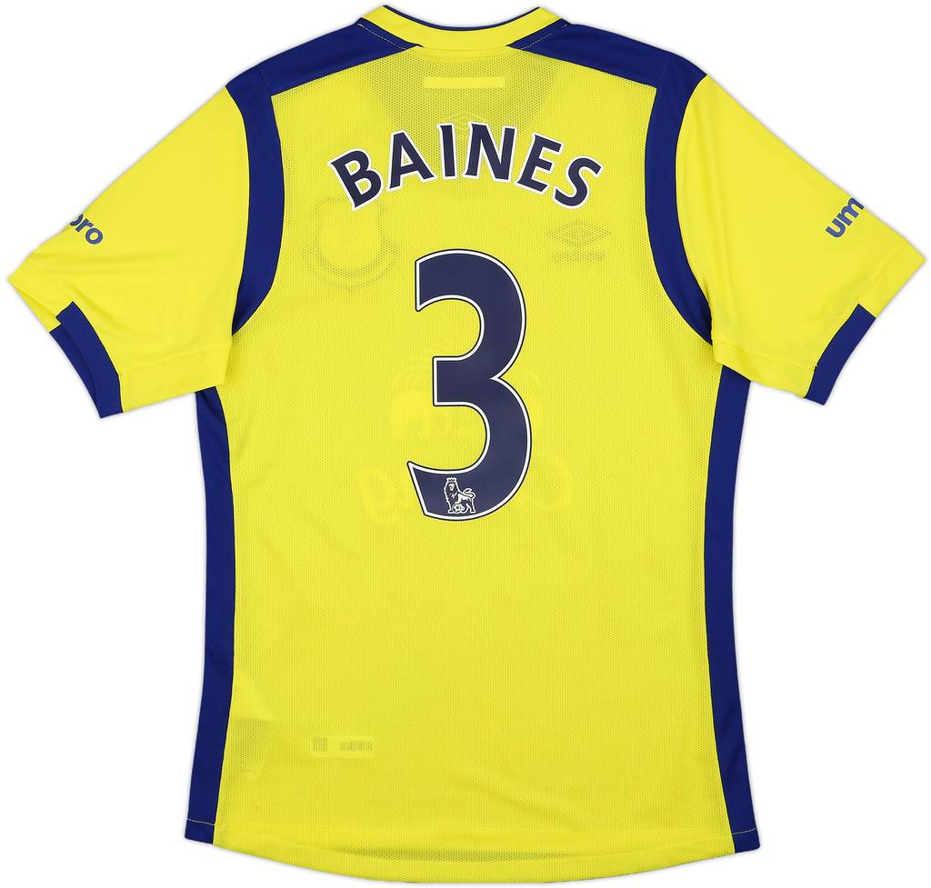 2016-17 Everton Third Shirt Baines #3 (S)
