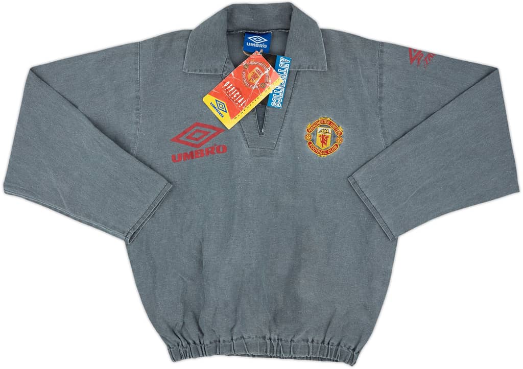 1992-93 Manchester United Umbro Drill Top (S)