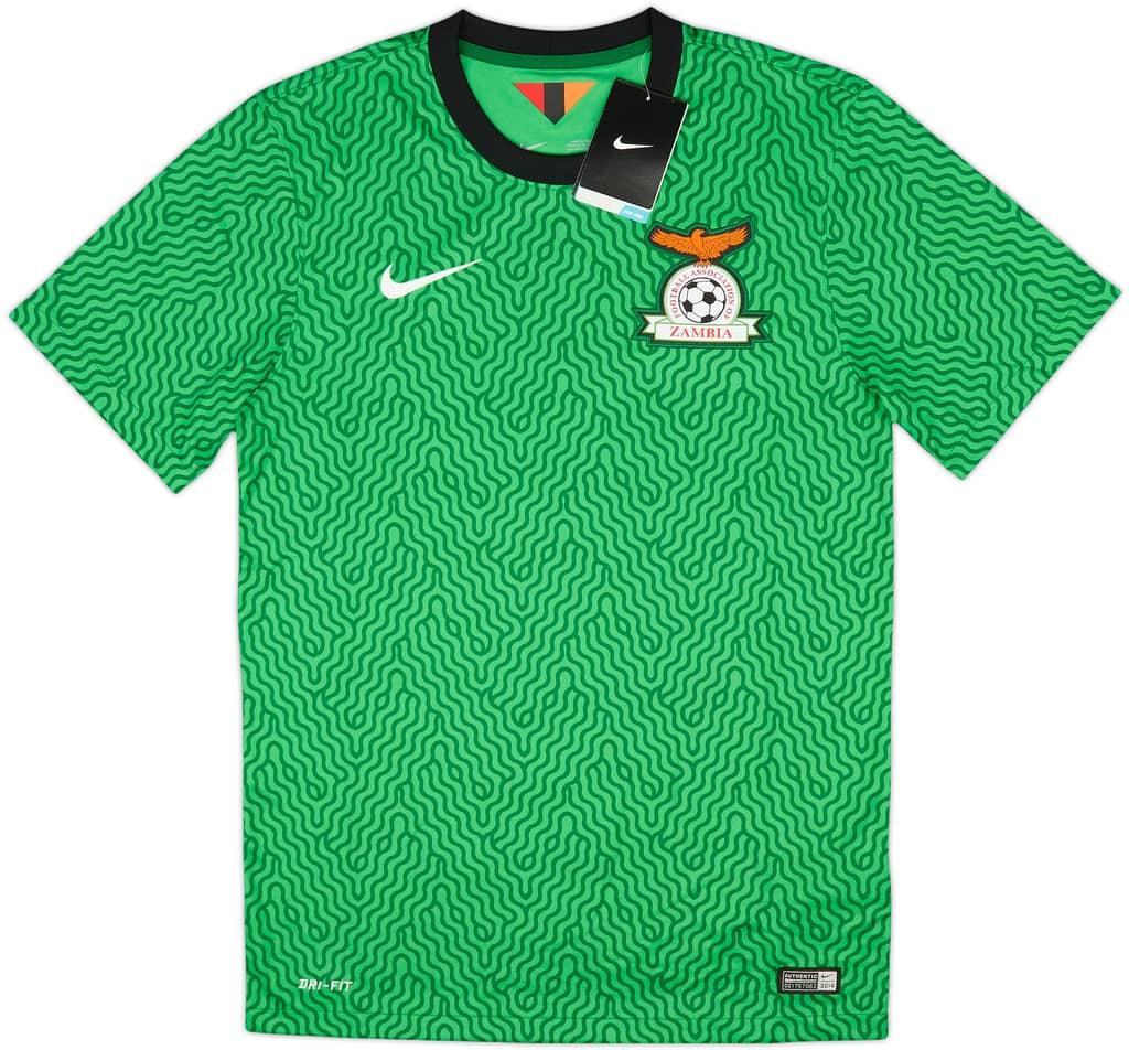 2014-16 Zambia Home Shirt (S)