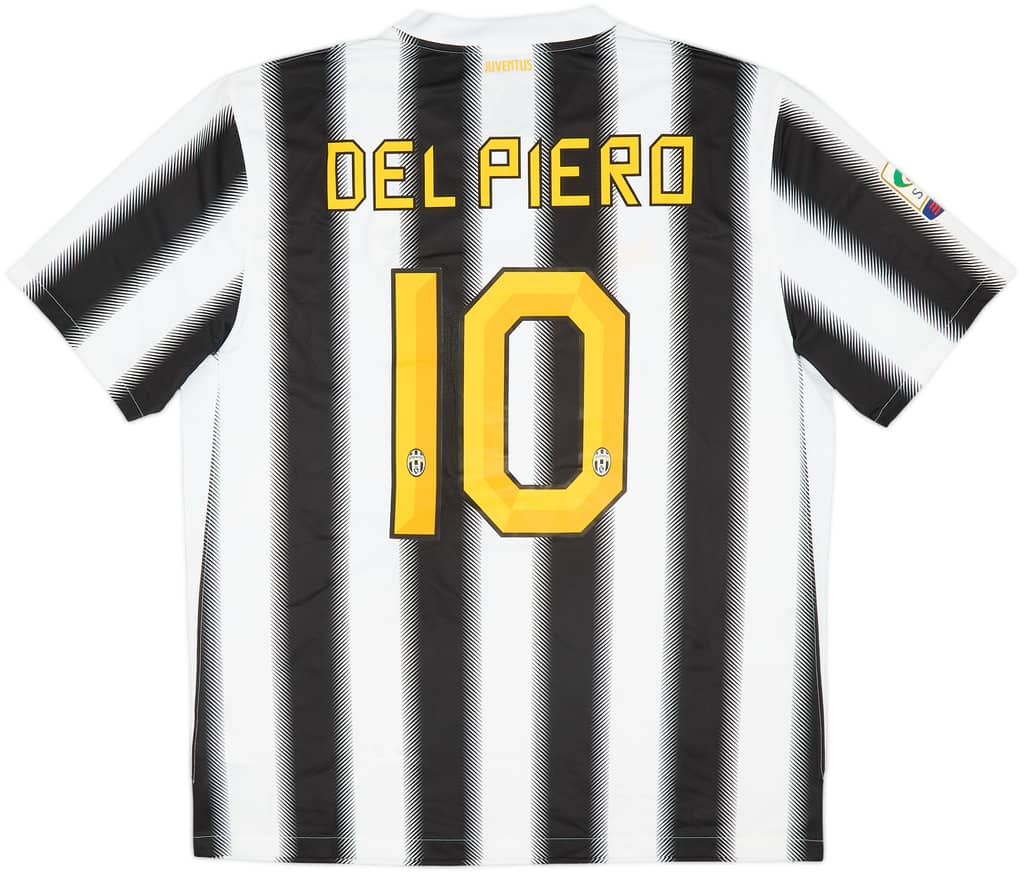 2011-12 Juventus Home Shirt Del Piero #10 (XL)