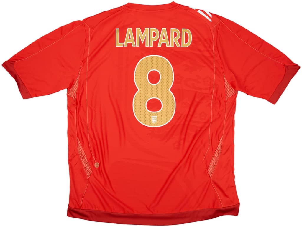 2006-08 England Away Shirt Lampard #8 (XXL)
