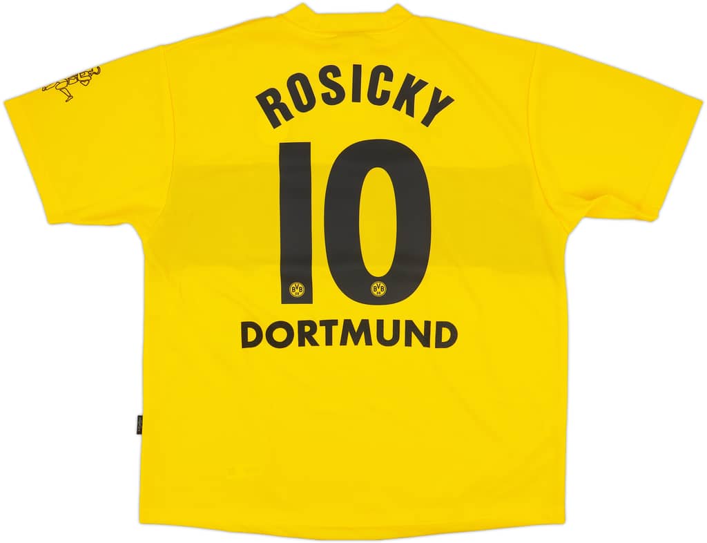 2002-03 Borussia Dortmund Home Shirt Rosicky #10 (XXL)