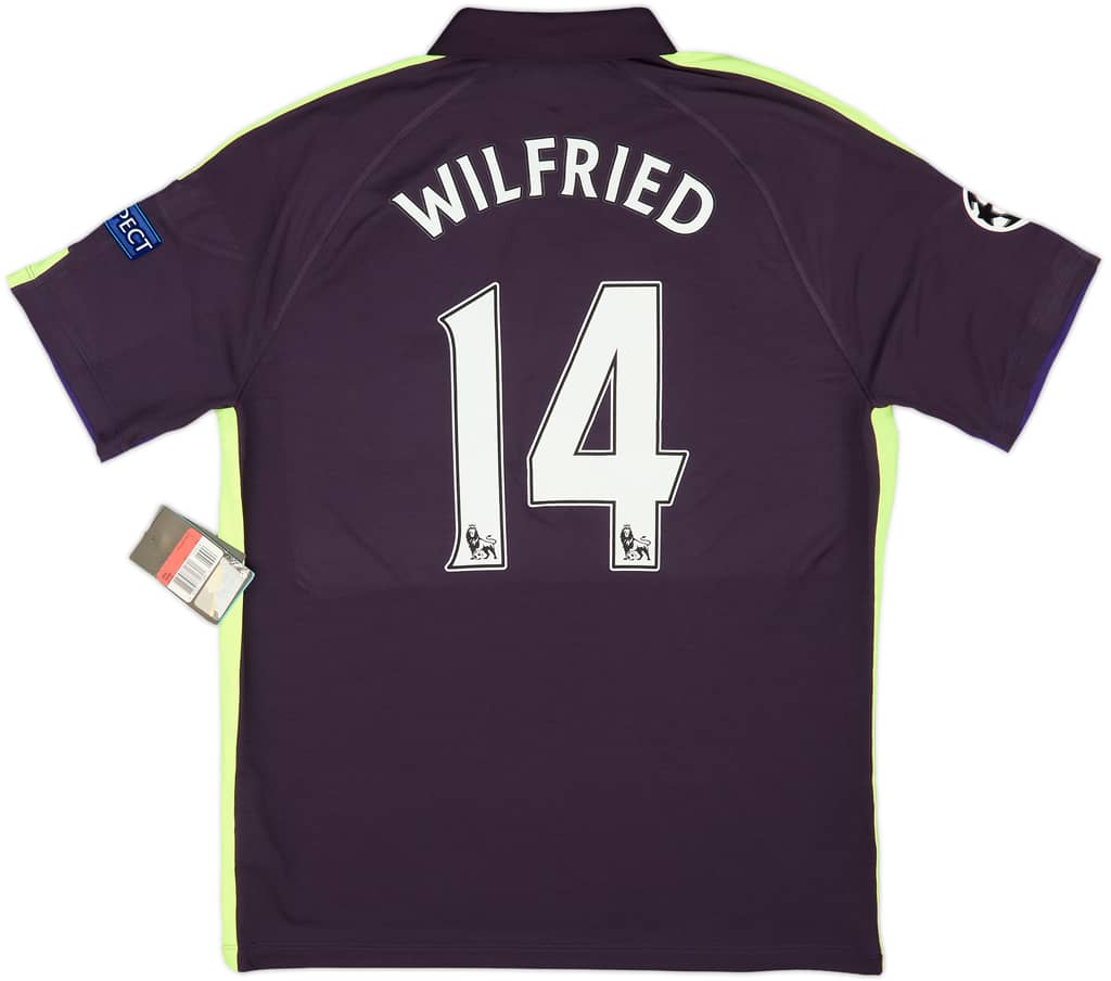 2014-15 Manchester City Third Shirt Wilfried #14 (L)