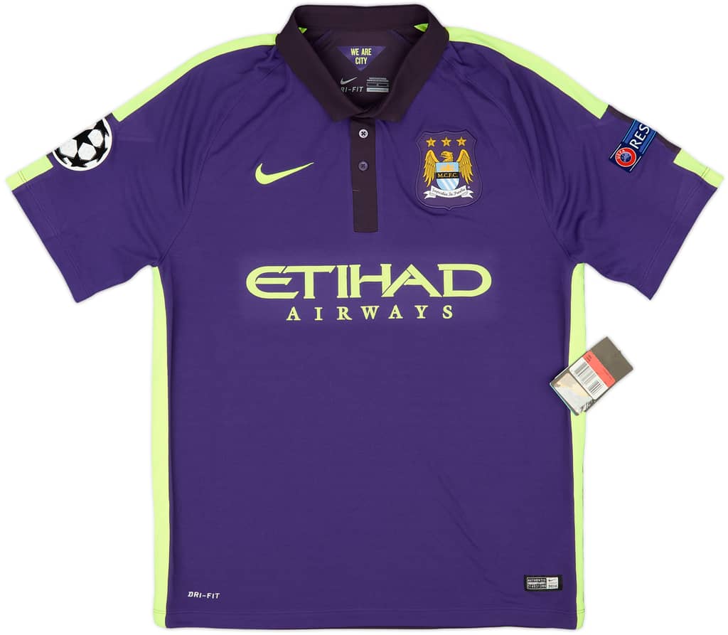 2014-15 Manchester City Third Shirt Wilfried #14 (L)