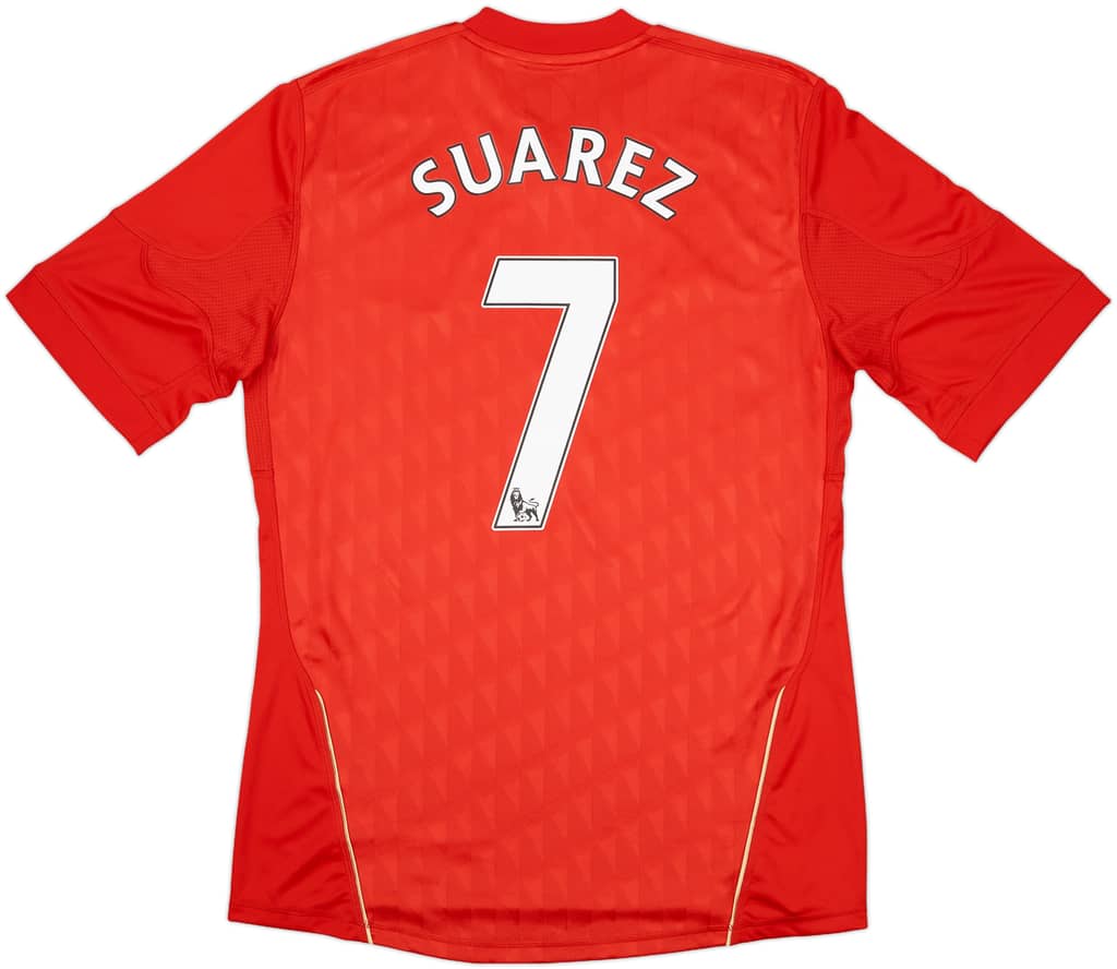 2010-12 Liverpool Home Shirt Suarez #7 (M)