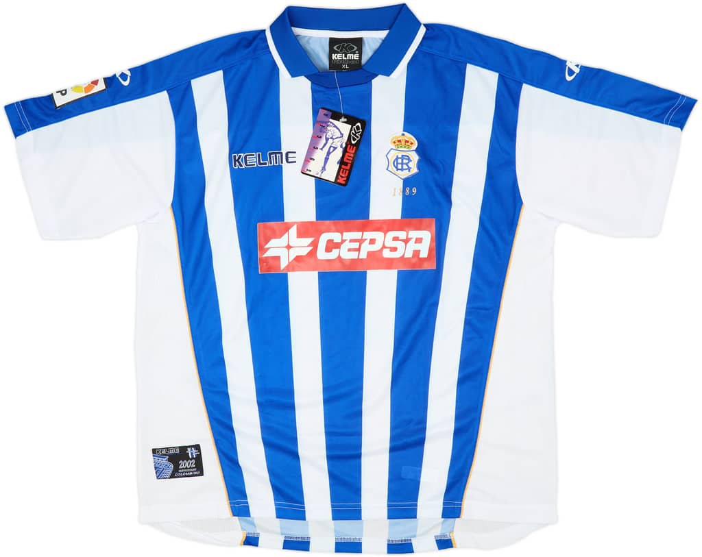 2001-02 Recreativo Huelva Home Shirt (XL)