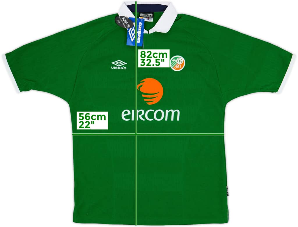 2000-01 Ireland Home Shirt (L)