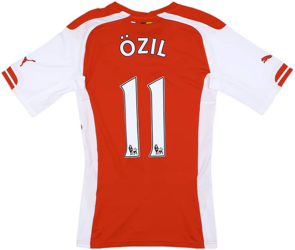 2014-15 Arsenal Player Issue Home ACTV Fit Shirt Ozil #11 - 9/10 - (M)