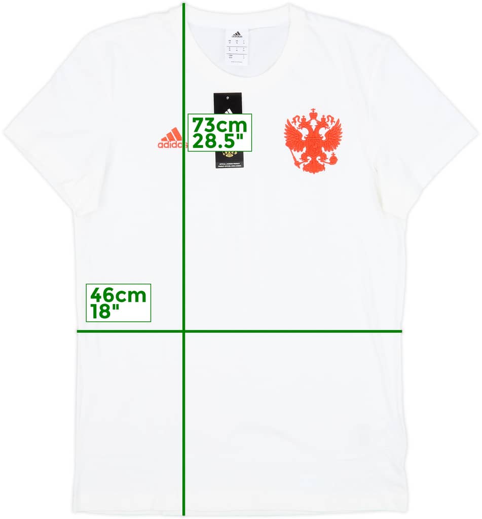 2016-17 Russia adidas Cotton Tee (M)