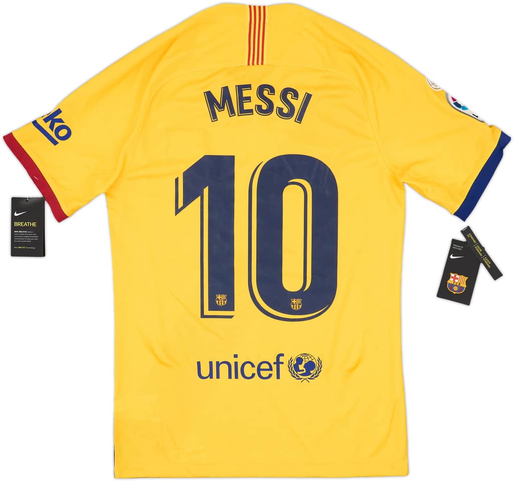 2019-20 Barcelona Away Shirt Messi #10 (S)