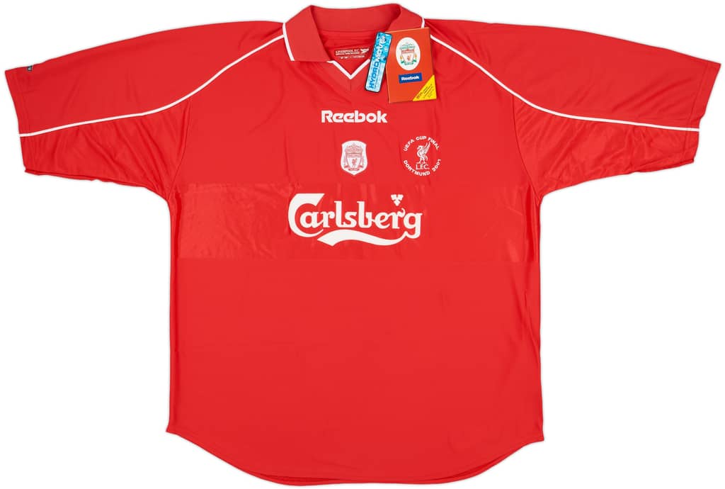 2000-02 Liverpool 'UEFA Cup Final' Home Shirt (XL)