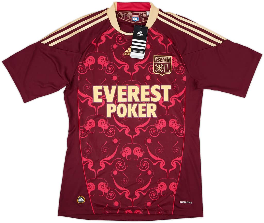 2010-11 Lyon Away Shirt Lisandro #9 (S)