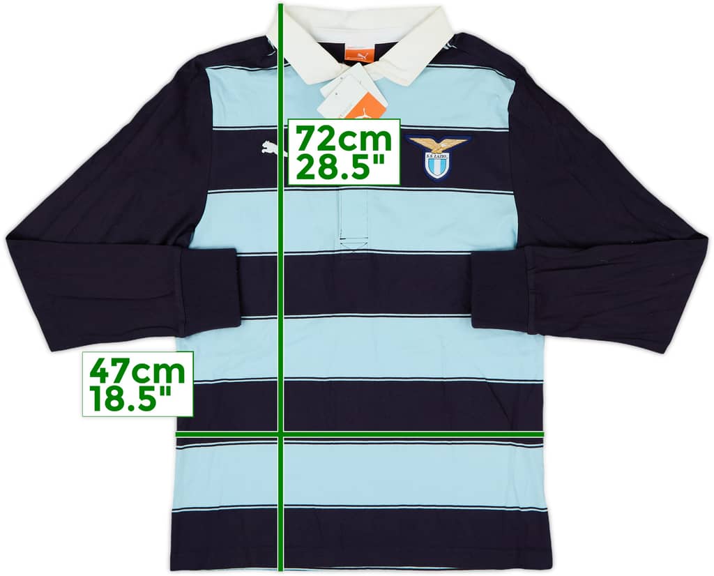 2010-11 Lazio Puma Polo L/S Shirt (S)