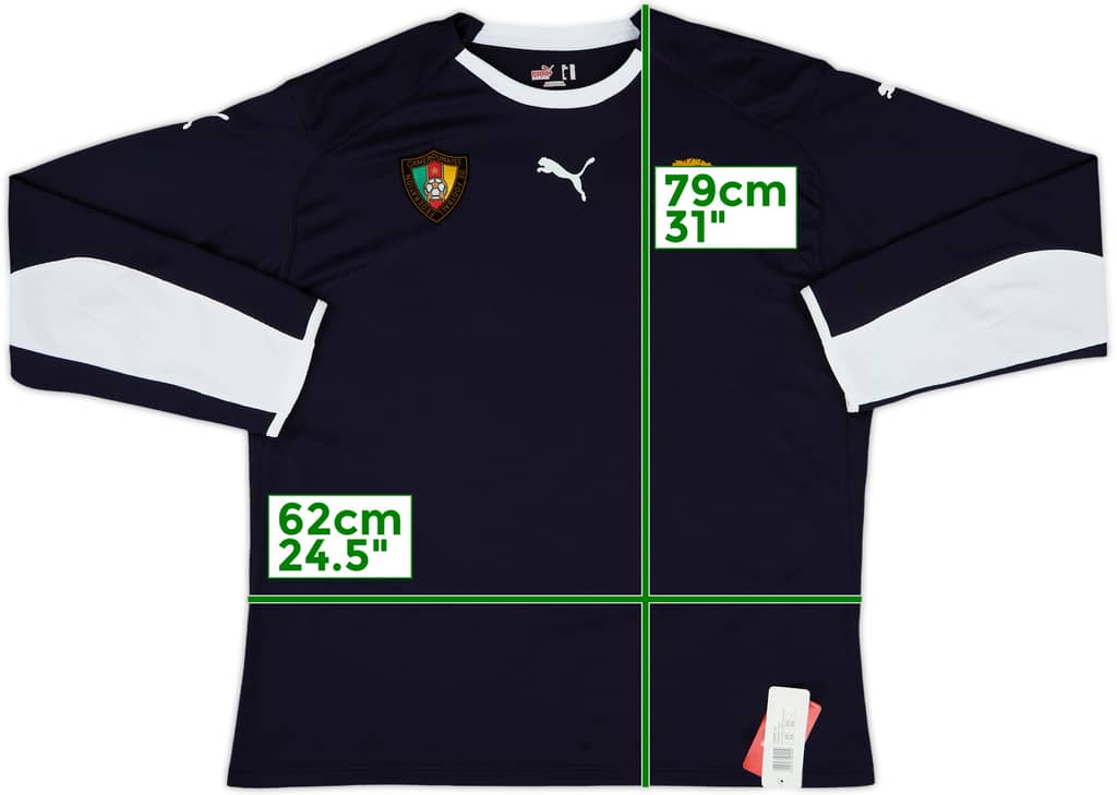 2008-09 Cameroon GK Shirt (XXL)