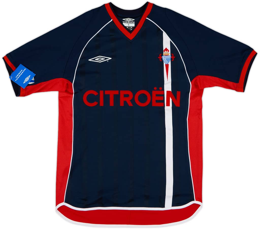 2001-02 Celta Vigo Away Shirt (S)
