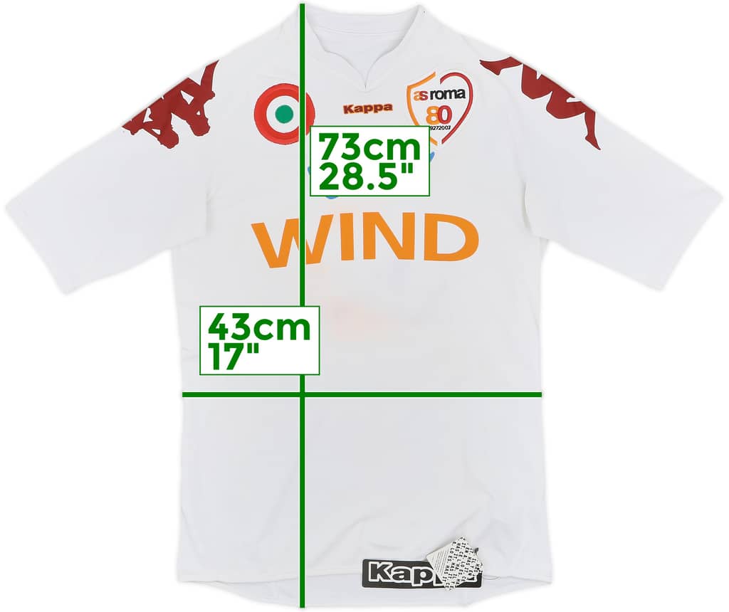 2007-08 Roma Away Shirt (M)