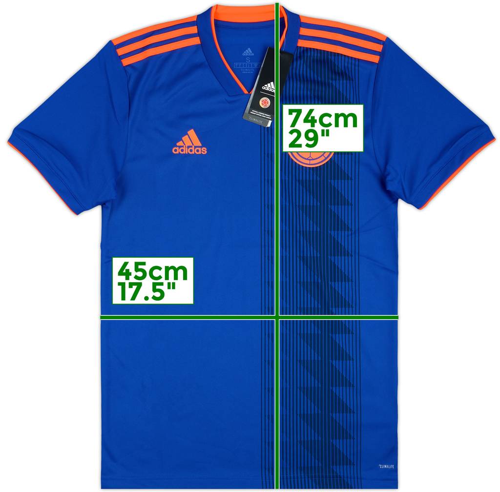 2018-19 Colombia Away Shirt (S)