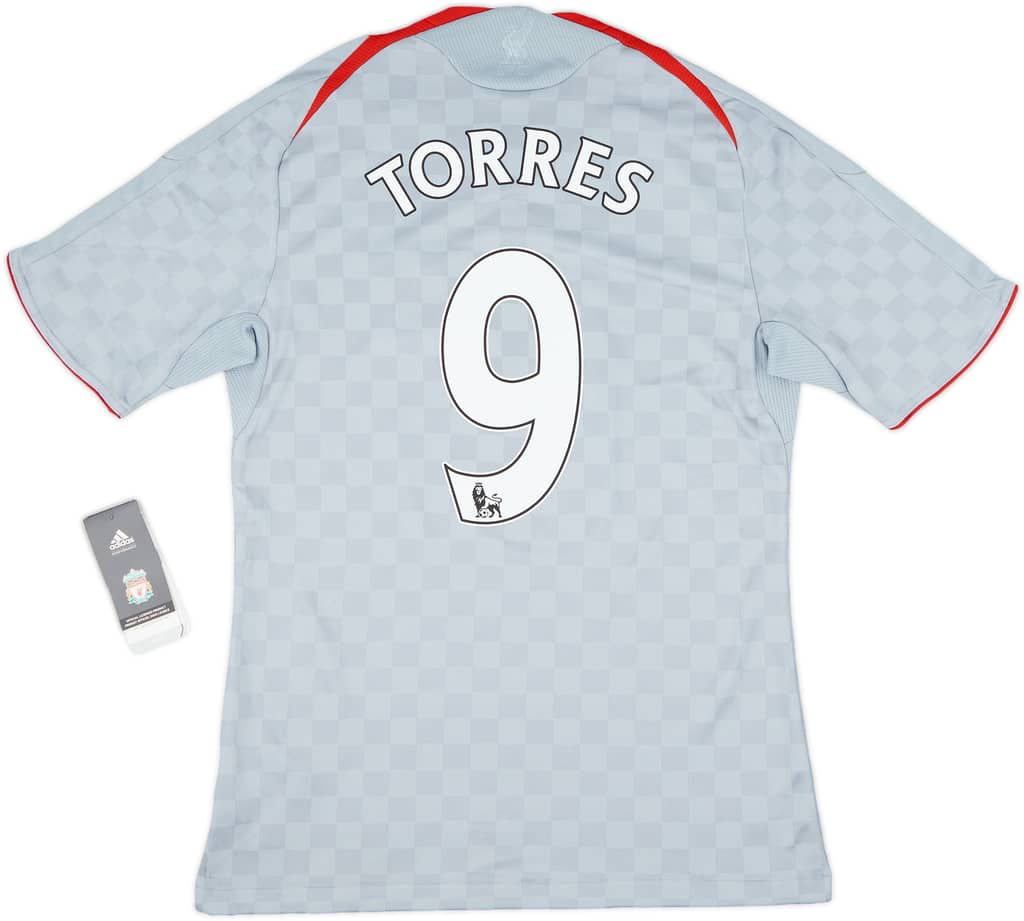 2008-09 Liverpool Away Shirt Torres #9 (S)