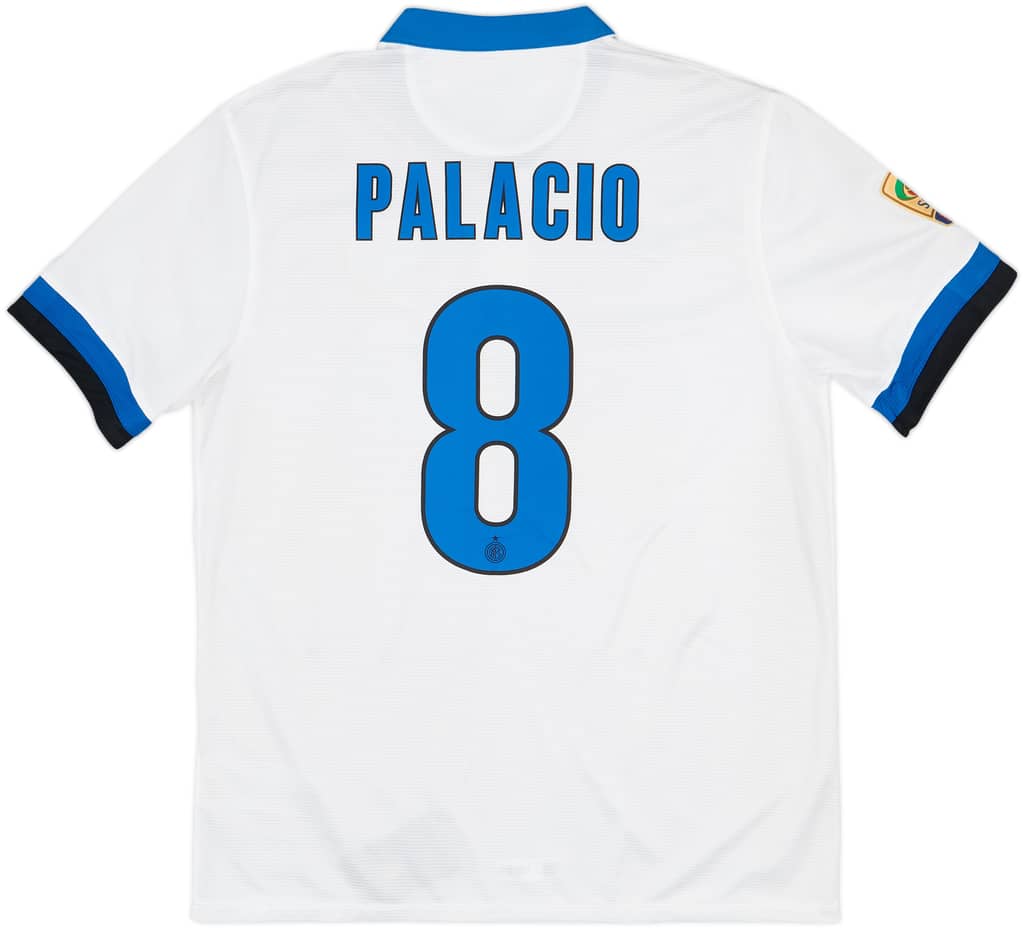 2013-14 Inter Milan Away Shirt Palacio #8 (L)