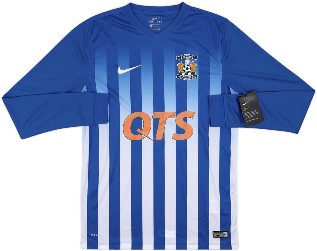 2016-17 Kilmarnock Home L/S Shirt (M)