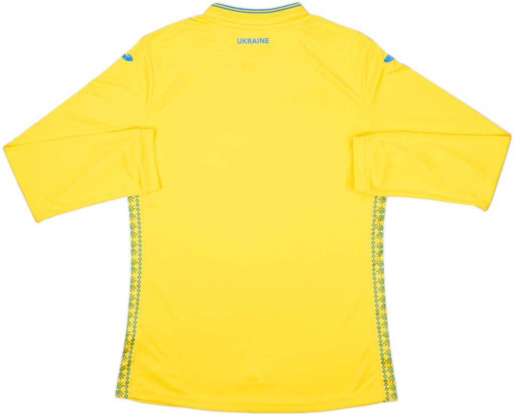 2018-20 Ukraine Home L/S Shirt (S)