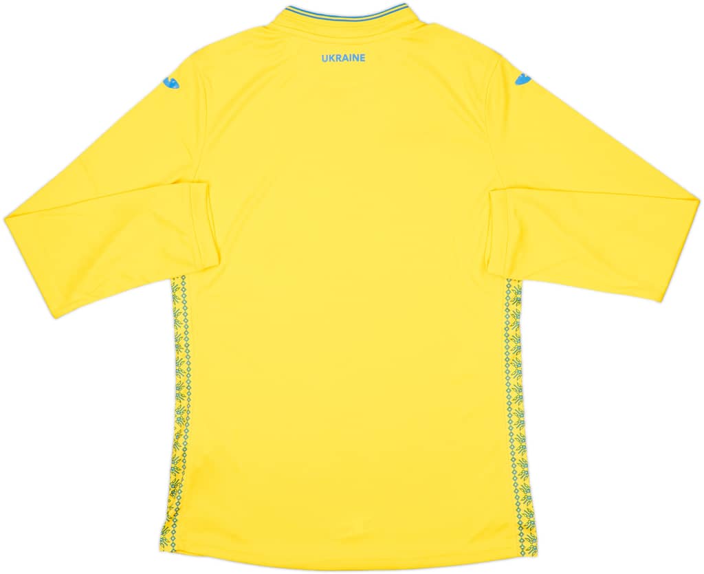 2018-20 Ukraine Home L/S Shirt (S)