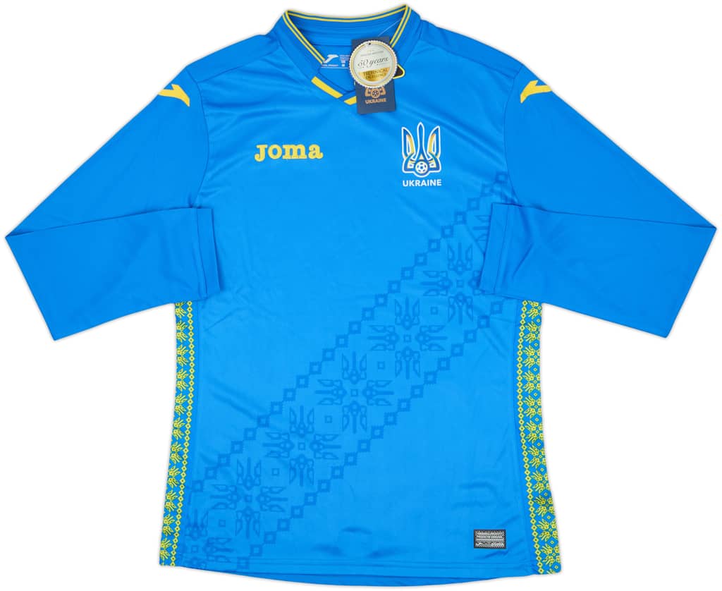 2018-20 Ukraine Away L/S Shirt (M)