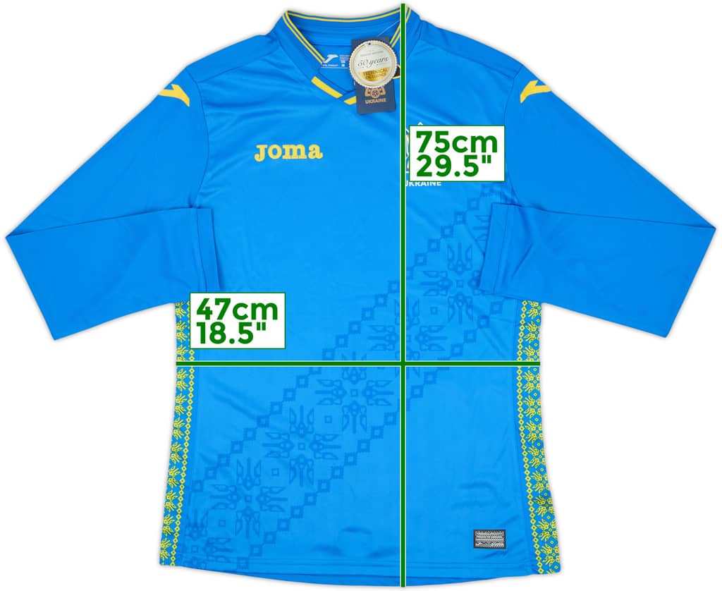 2018-20 Ukraine Away L/S Shirt (M)