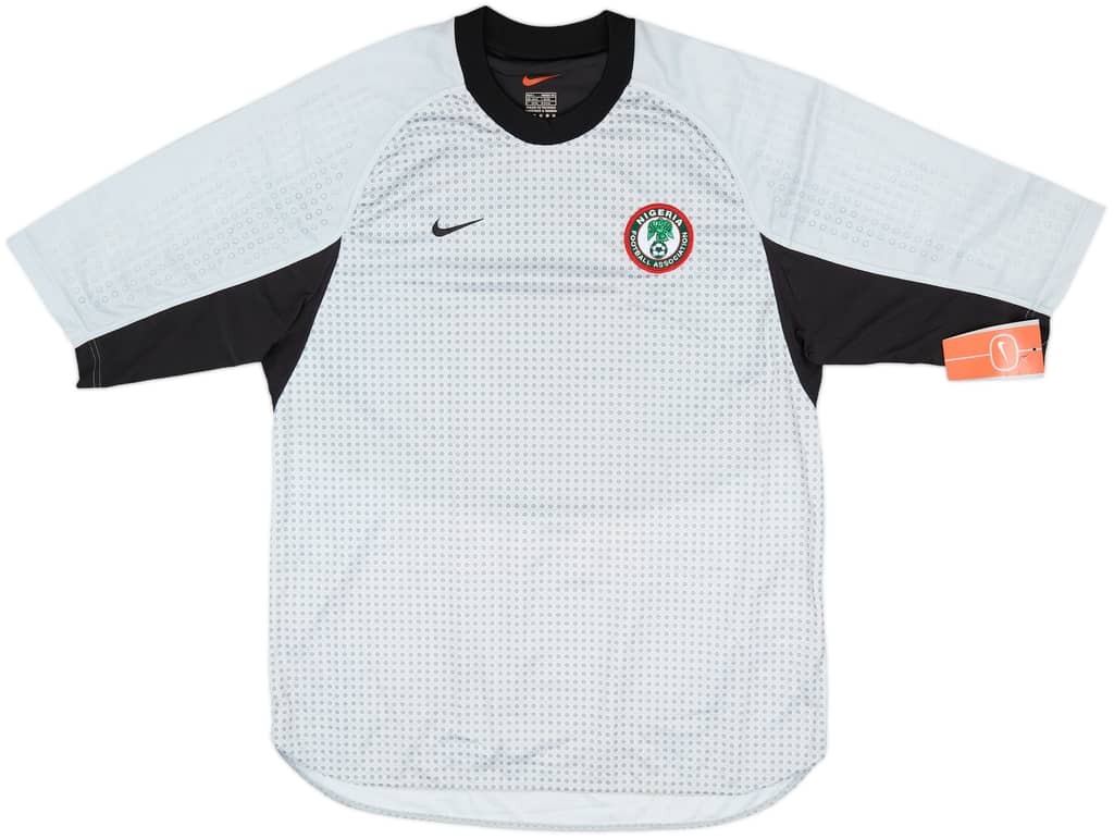 2000-02 Nigeria Player Issue GK S/S Shirt (L)