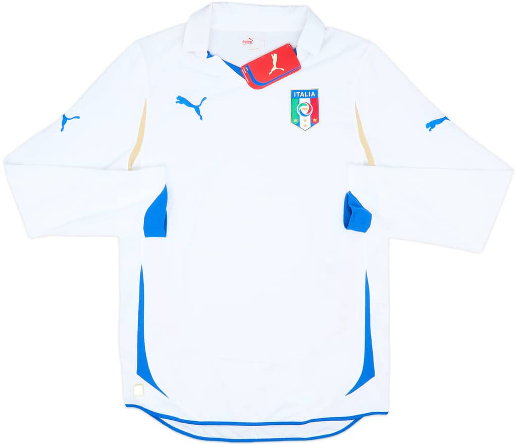 2010-12 Italy Away L/S Shirt (M)