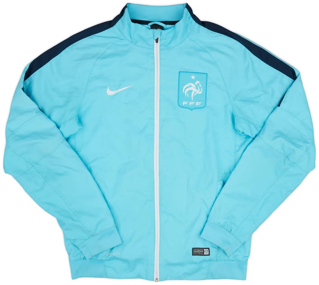 2015-16 France Nike Track Jacket - 9/10 - (S)
