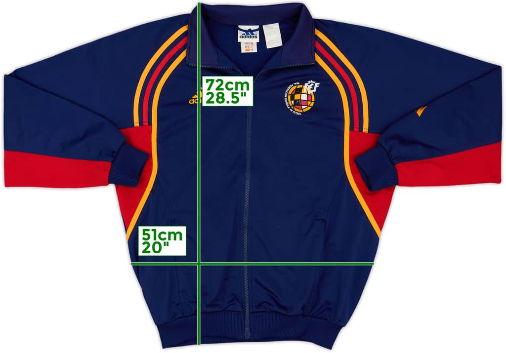 1999-00 Spain adidas Track Jacket - 8/10 - (M)