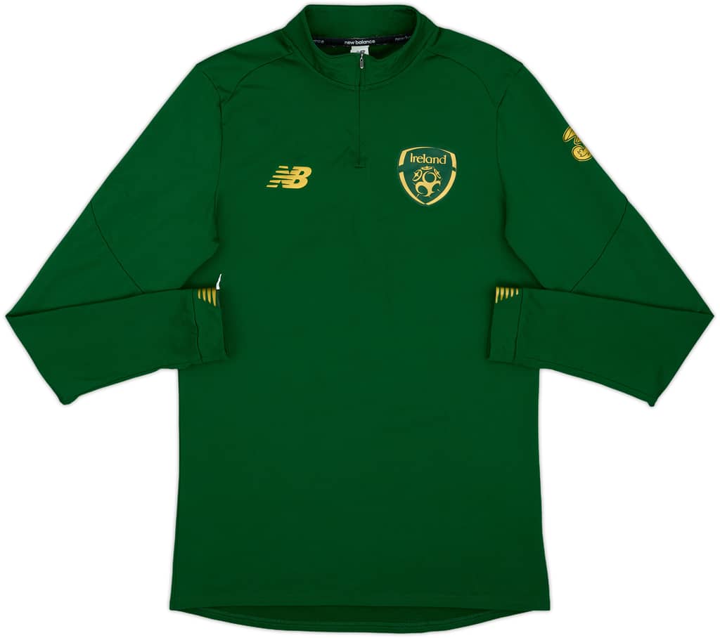 2020 Ireland New Balance 1/4 Zip Drill Top - 8/10 - (M)