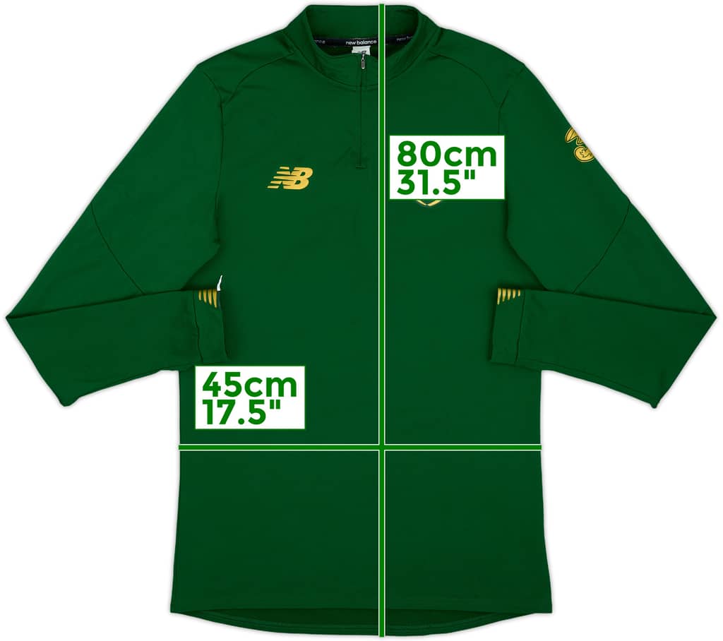 2020 Ireland New Balance 1/4 Zip Drill Top - 8/10 - (M)