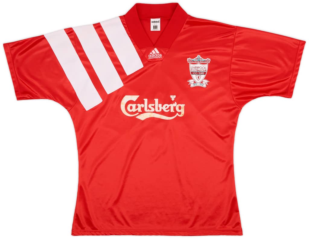 1992-93 Liverpool Centenary Home Shirt - 7/10 - (L)