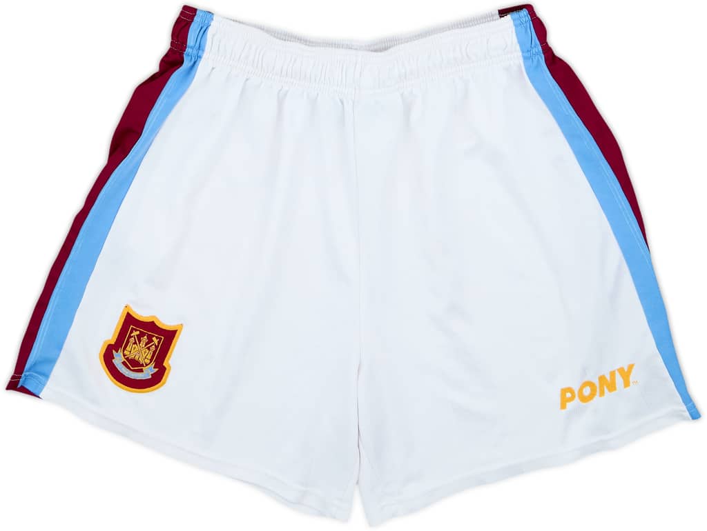 1997-98 West Ham Home Shorts - 7/10 - (XL)