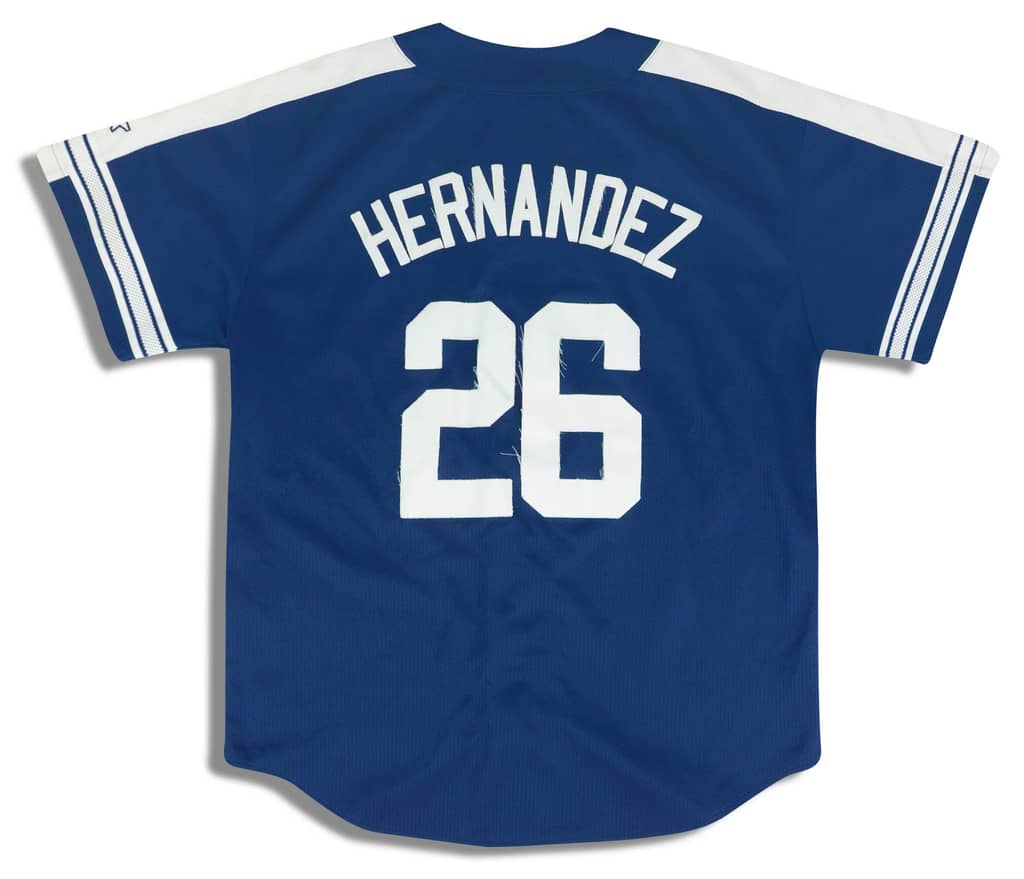 1998-00 New York Yankees Hernandez #26 Starter Jersey L