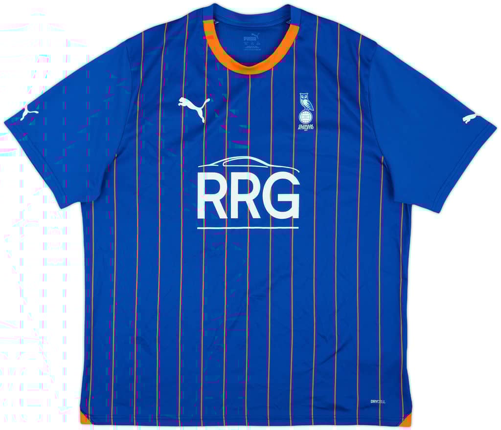 2023-24 Oldham Athletic Home Shirt - 8/10 - (XXL)