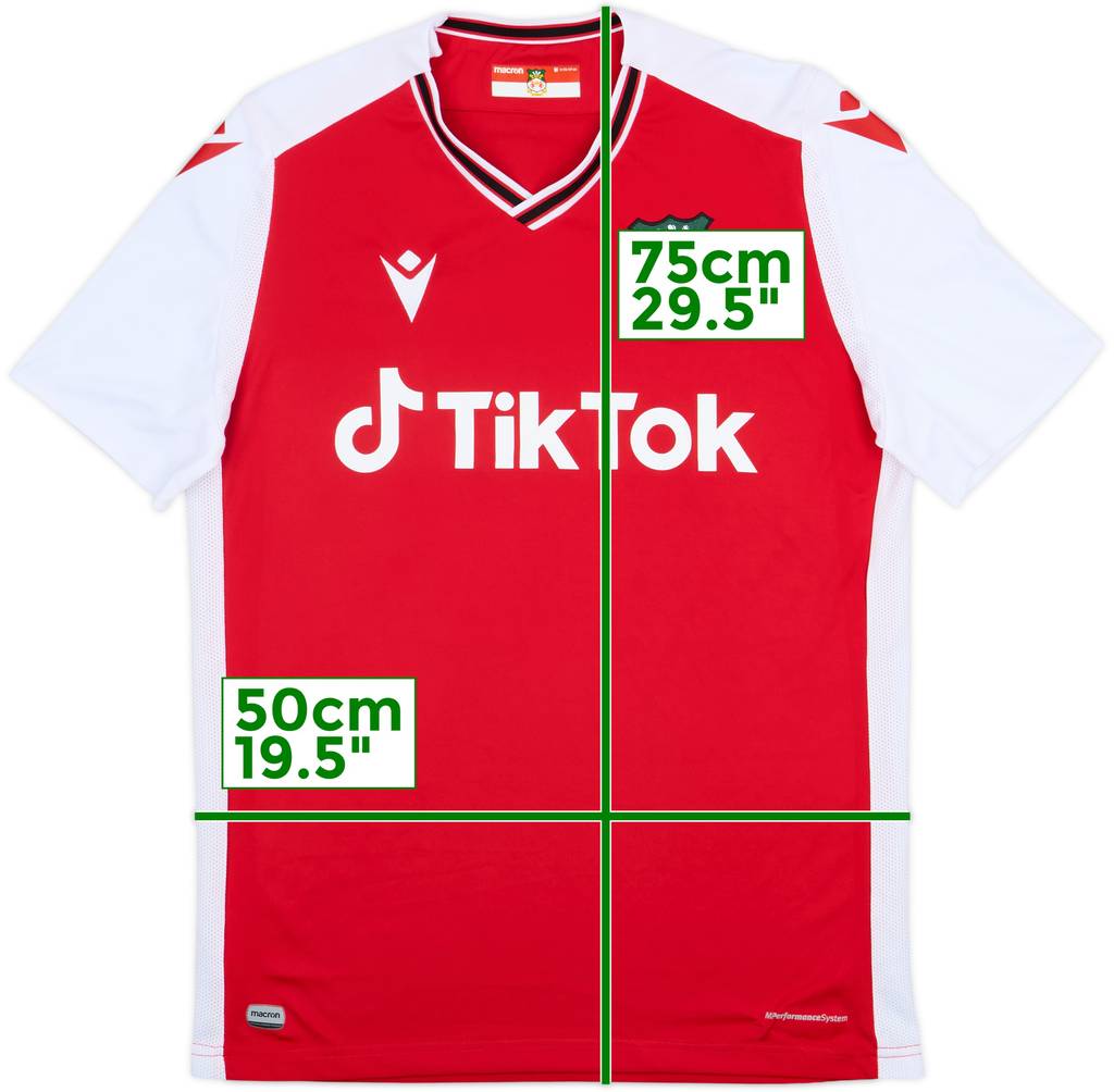 2021-22 Wrexham Home Shirt - 9/10 - (M)