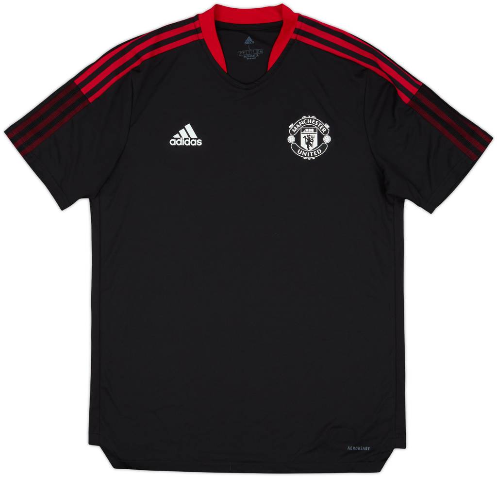 2021-22 Manchester United adidas Training Shirt - 10/10 - (L)